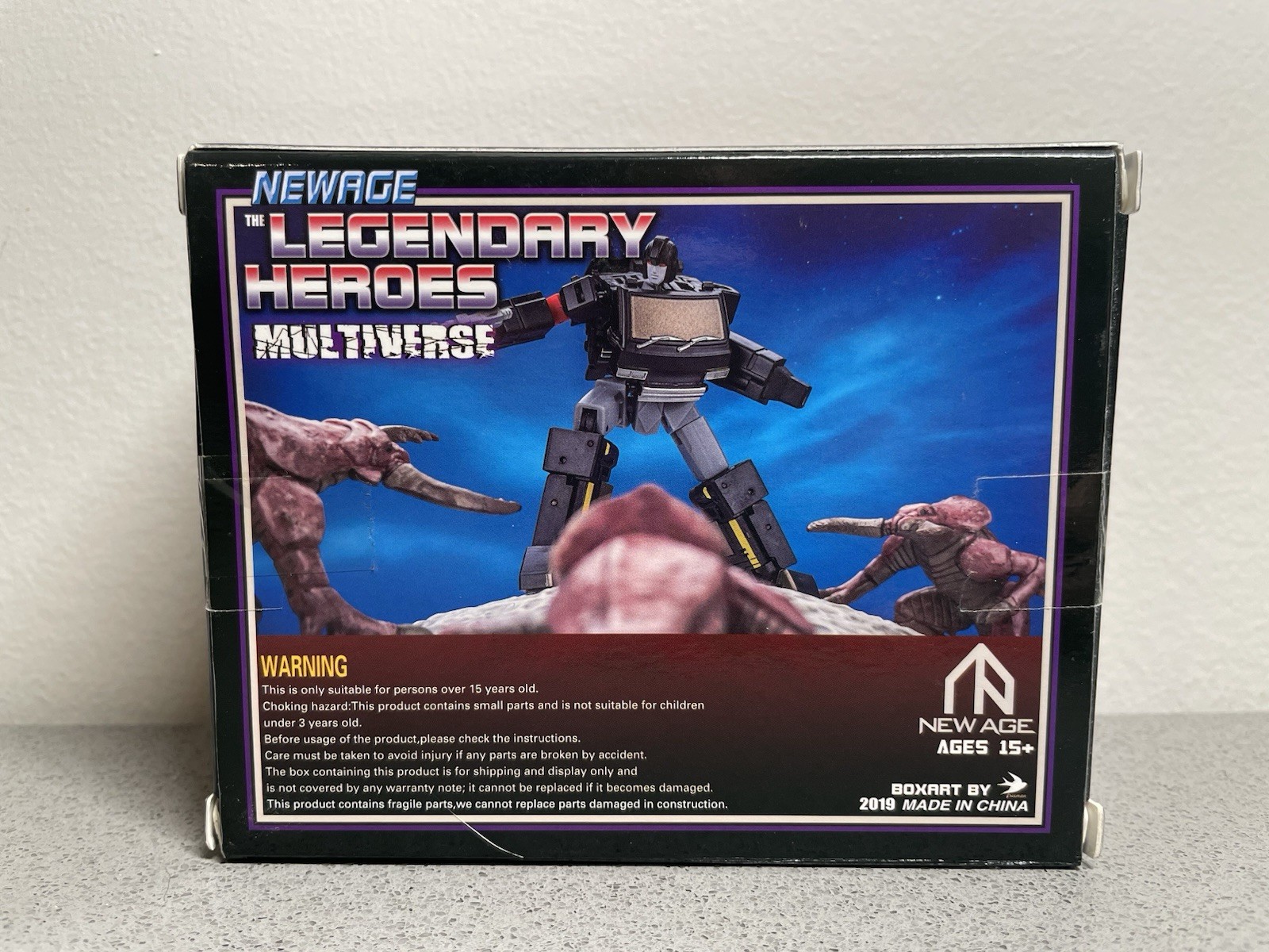 Transformers New Age NA07B Supervisor Riddick/Ironhide Black Ver.