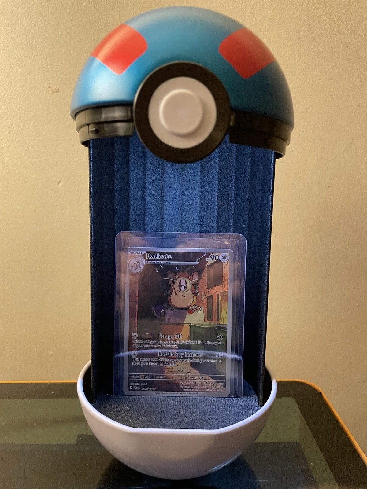 Pokemon Poke Ball Top Loader Display
