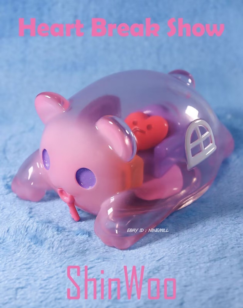 FINDING Shinwoo Heart Break Show Model Statue Limited Edition Tidal Current