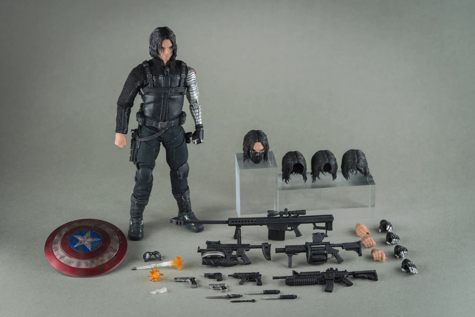 New Nota Studio 1/12 Winter Soldier 6&Prime; Action Figure Deluxe Ver
