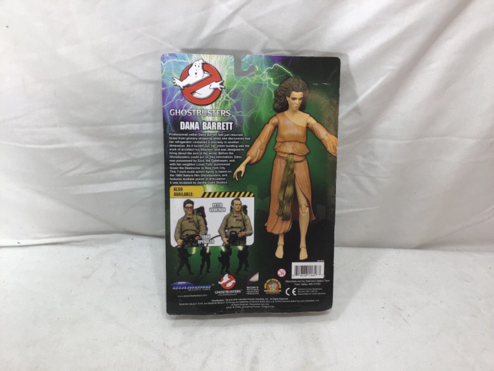 2016 Diamond Select Real Ghostbusters Dana Barrett ZUUL Figure New Sealed FREESH
