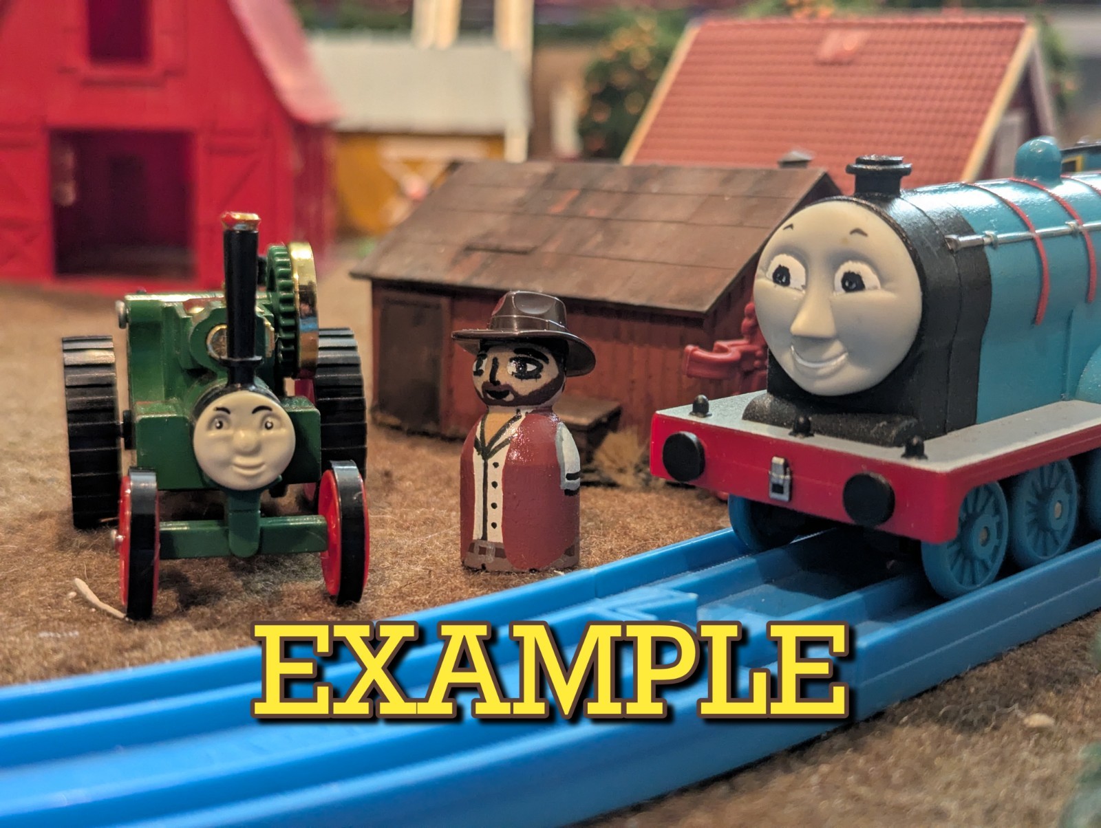 Custom Tomy/Trackmaster-scale Thomas and Friends « Jem Cole » Figure