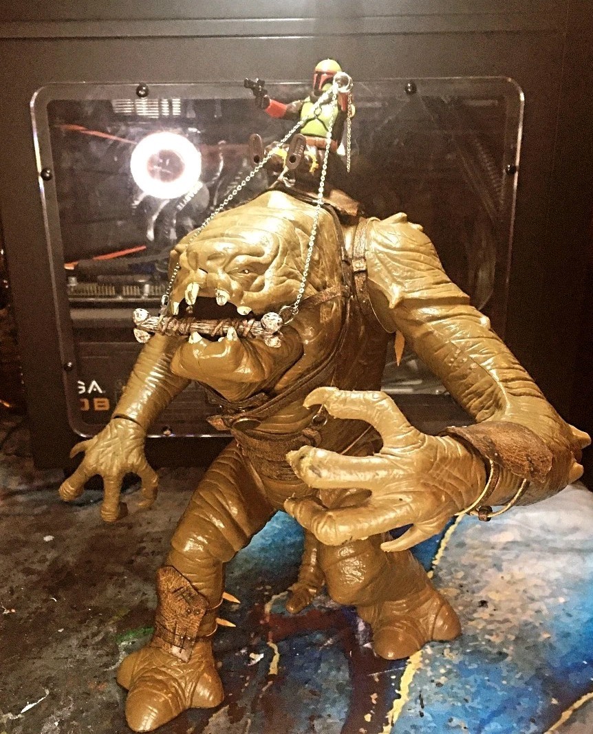 Rancor Armor And Saddle PREORDER Custom Made For Vintage 1984 Star Wars Figure