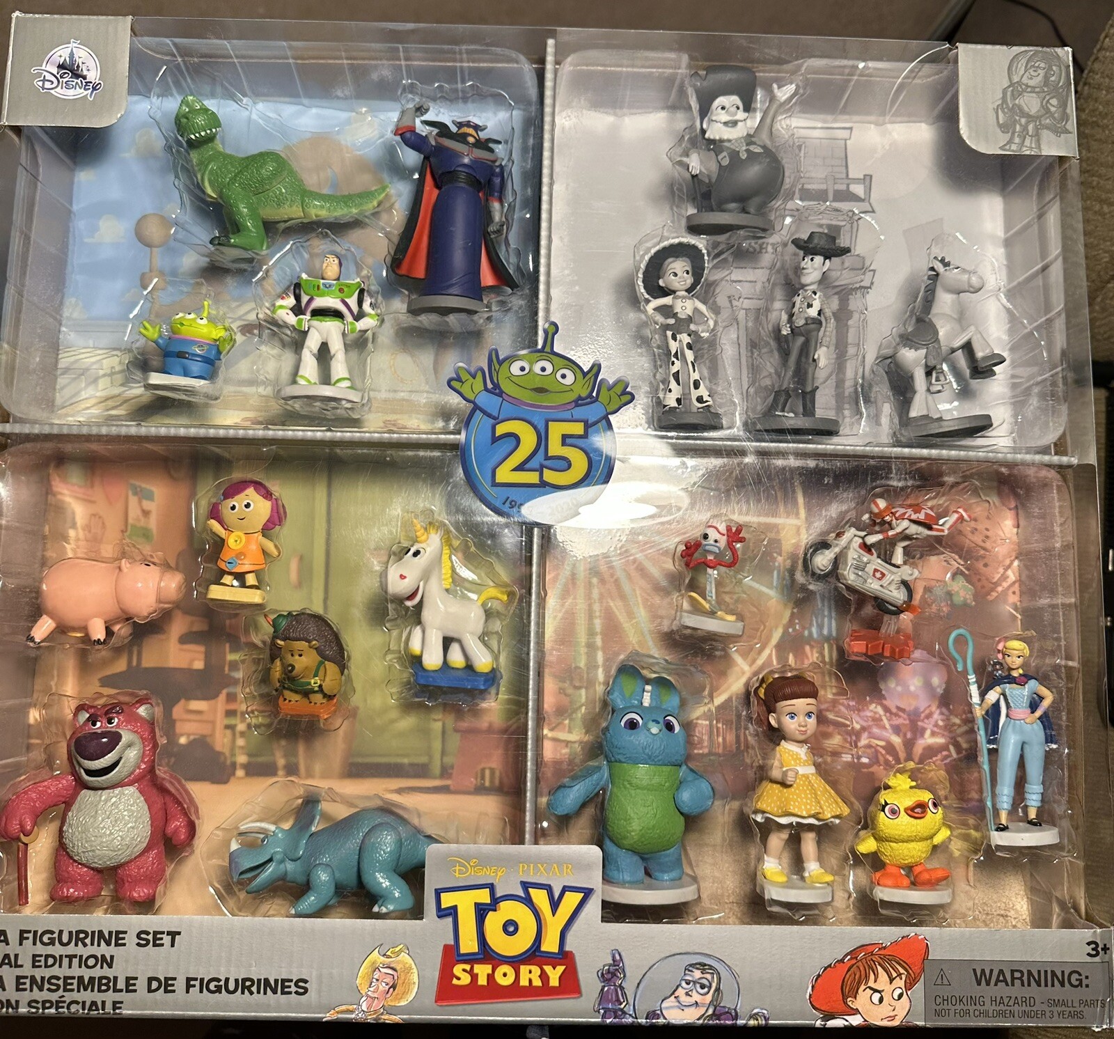 TOY STORY Disney 25 Aniverssary Toy Story figure
