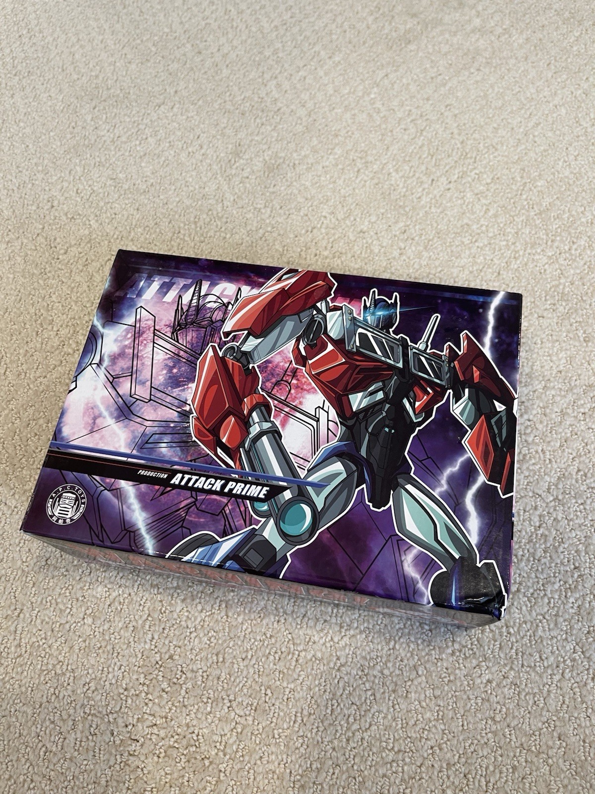 Transformers Prime APC Optimus Prime Chrome RARE