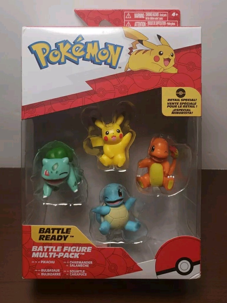 Jazwares Pokemon Battle Ready – Battle Figure Multi-pack