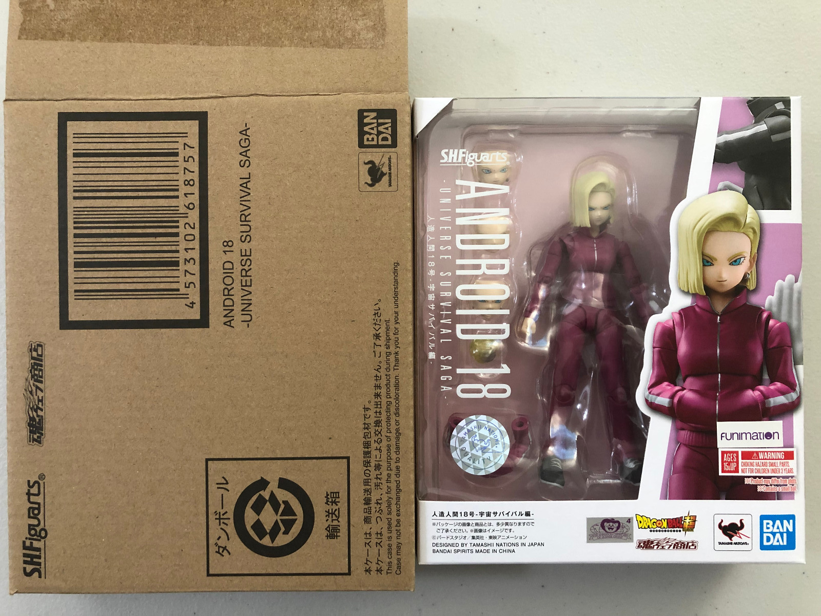 S.H.Figuarts Dragon Ball Super Android 18 Universe Survival Saga