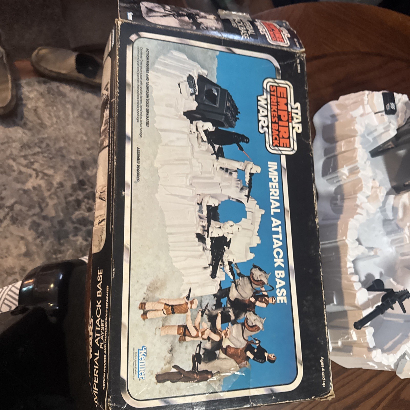 Star Wars Hoth Imperial Attack Base Playset Complete with Box, Original Vintage