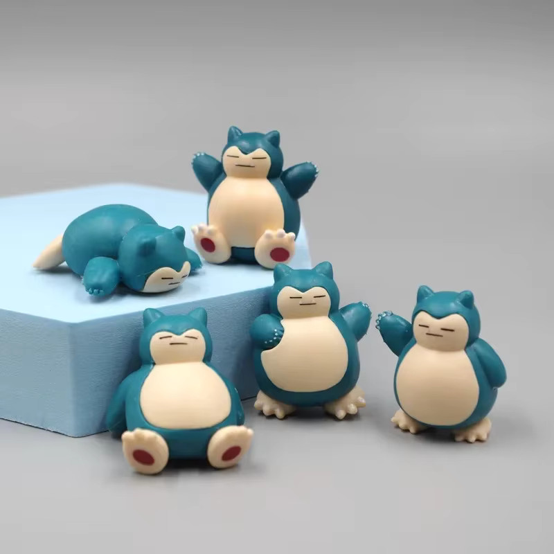 🐾 Pocket Mini Figure Set (5 Pcs) – 🎂 1.8-3cm Micro Landscape