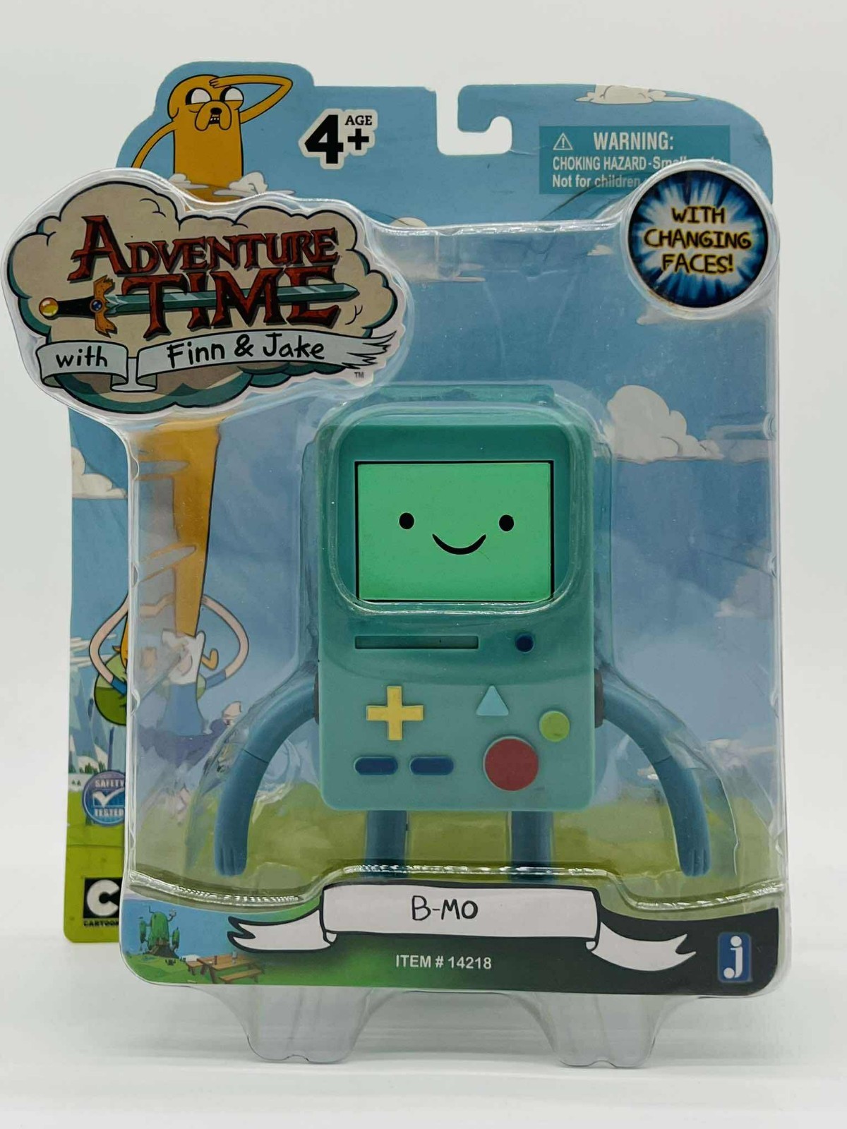 Adventure Time B-MO w/ Changing Faces Jazwares New in Box Vintage Authentic