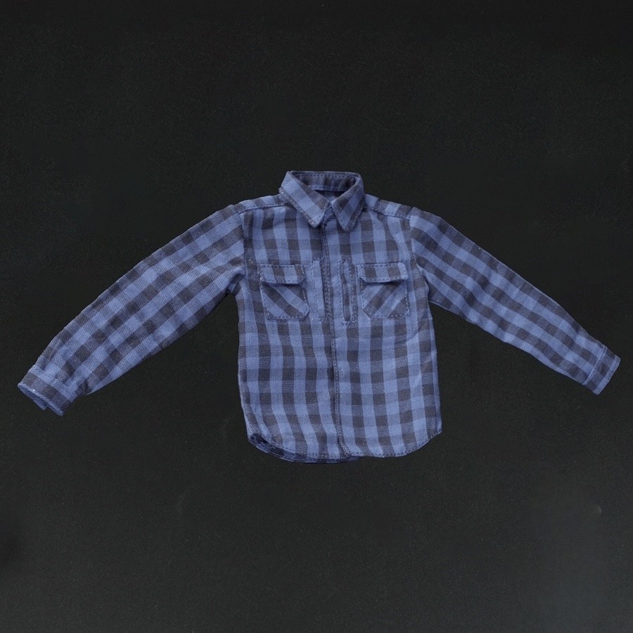 AFS 1/6 X010 Casual Checkered Shirt Fit 12 » Male Action Figure