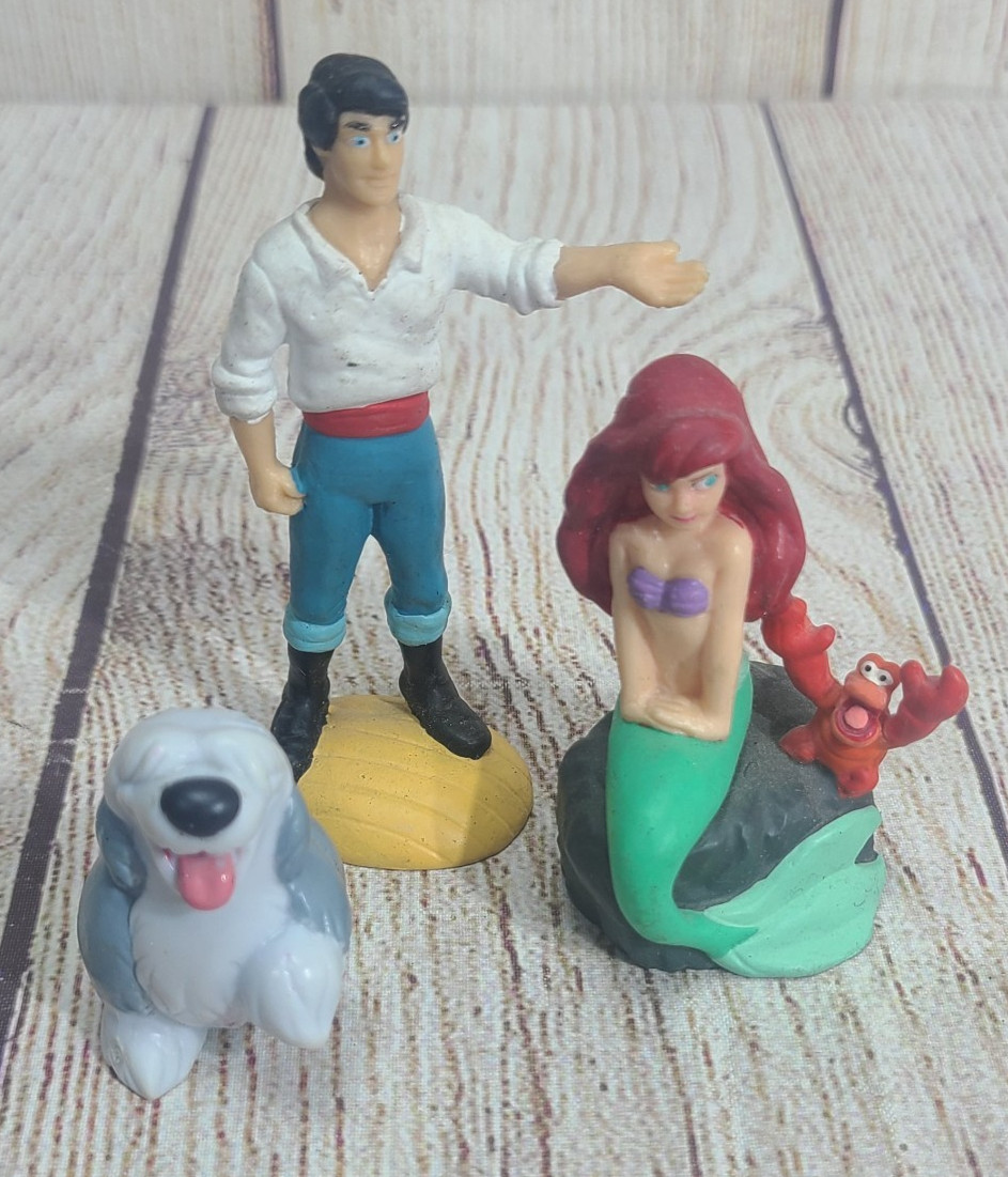 Applause Disney The Little Mermaid Figures Toys Cake Toppers Ariel Prince Eric