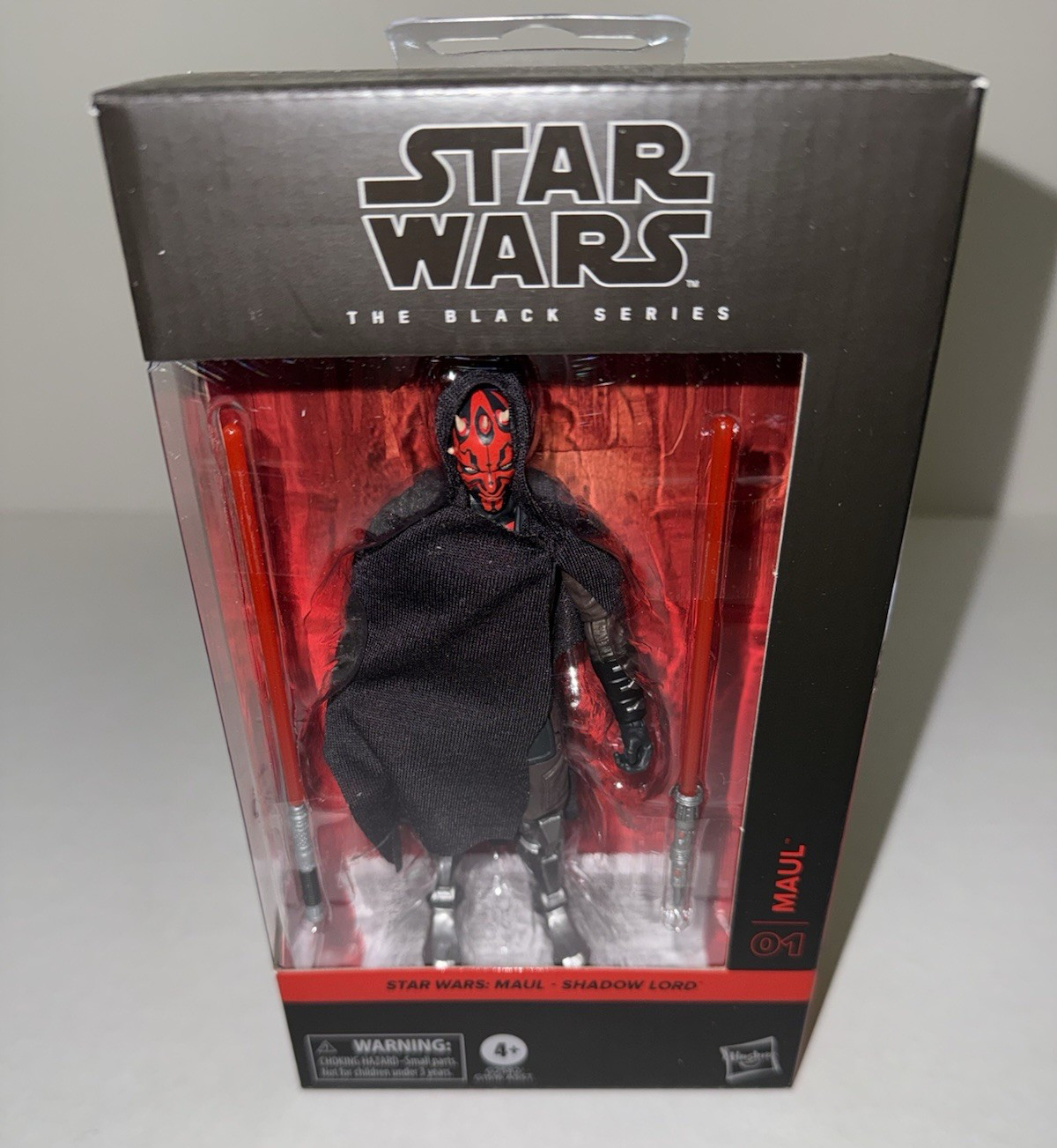 Star Wars The Black Series Maul 6&Prime; Figure #01 Maul Shadow Lord New