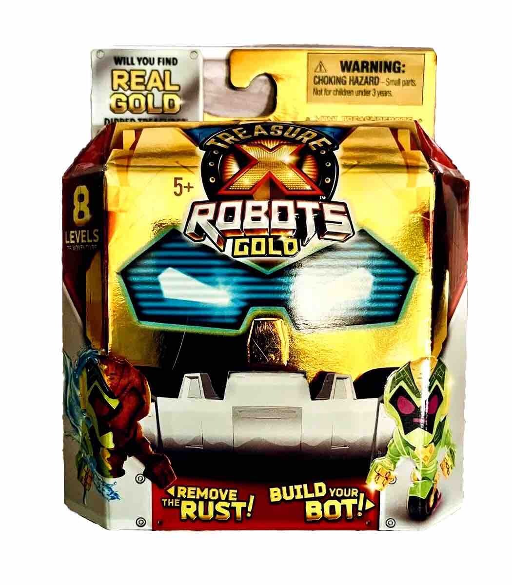 TREASURE X Robots (1) GOLD Color CHANGE In COLD WATER Moose Toys 2022
