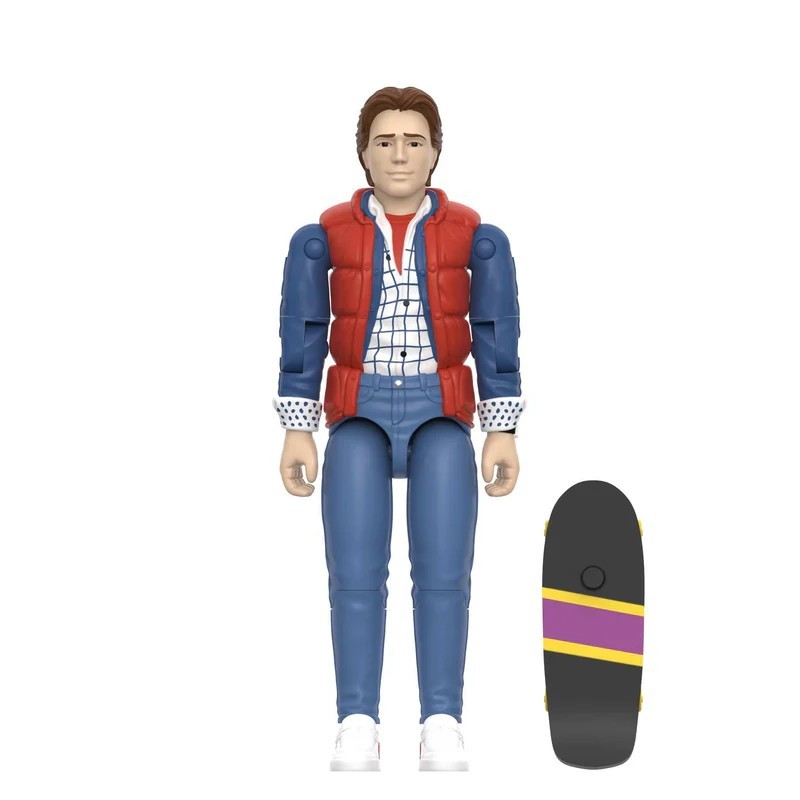 Marty McFly &rsquo;85 Back to the Future Super7 ReAction+ Action Figure