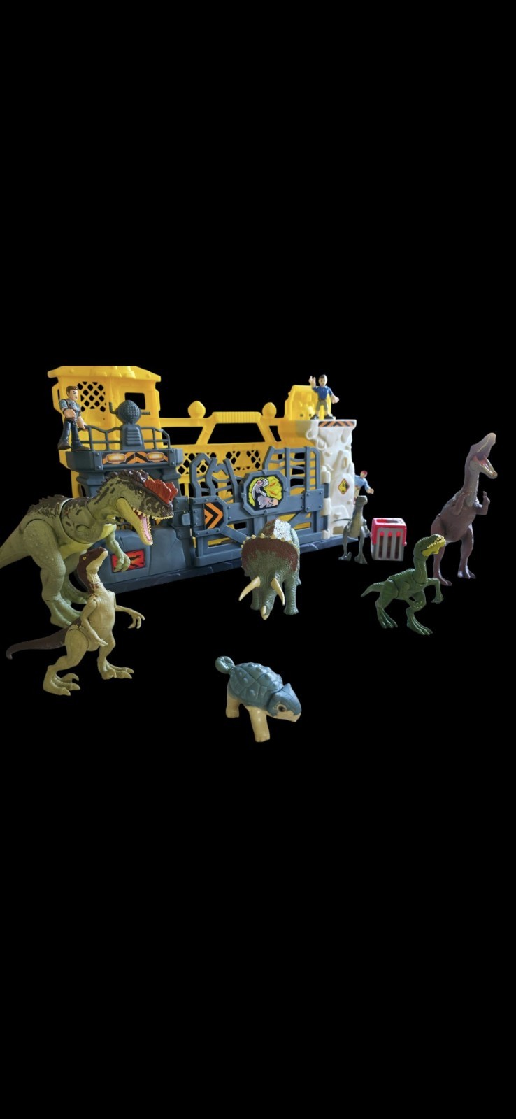 🦖 Jurassic World Dominion MEGA Lot – DNA Scan Dinos, Command Center, Eggs +…