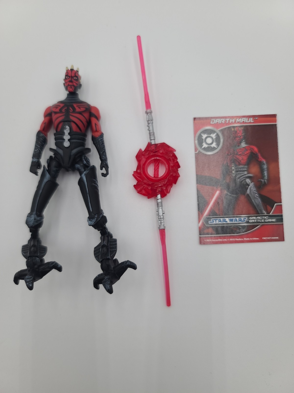 2013 Star Wars: The Clone Wars Collection – Cyborg Darth Maul CW08 Figure #1