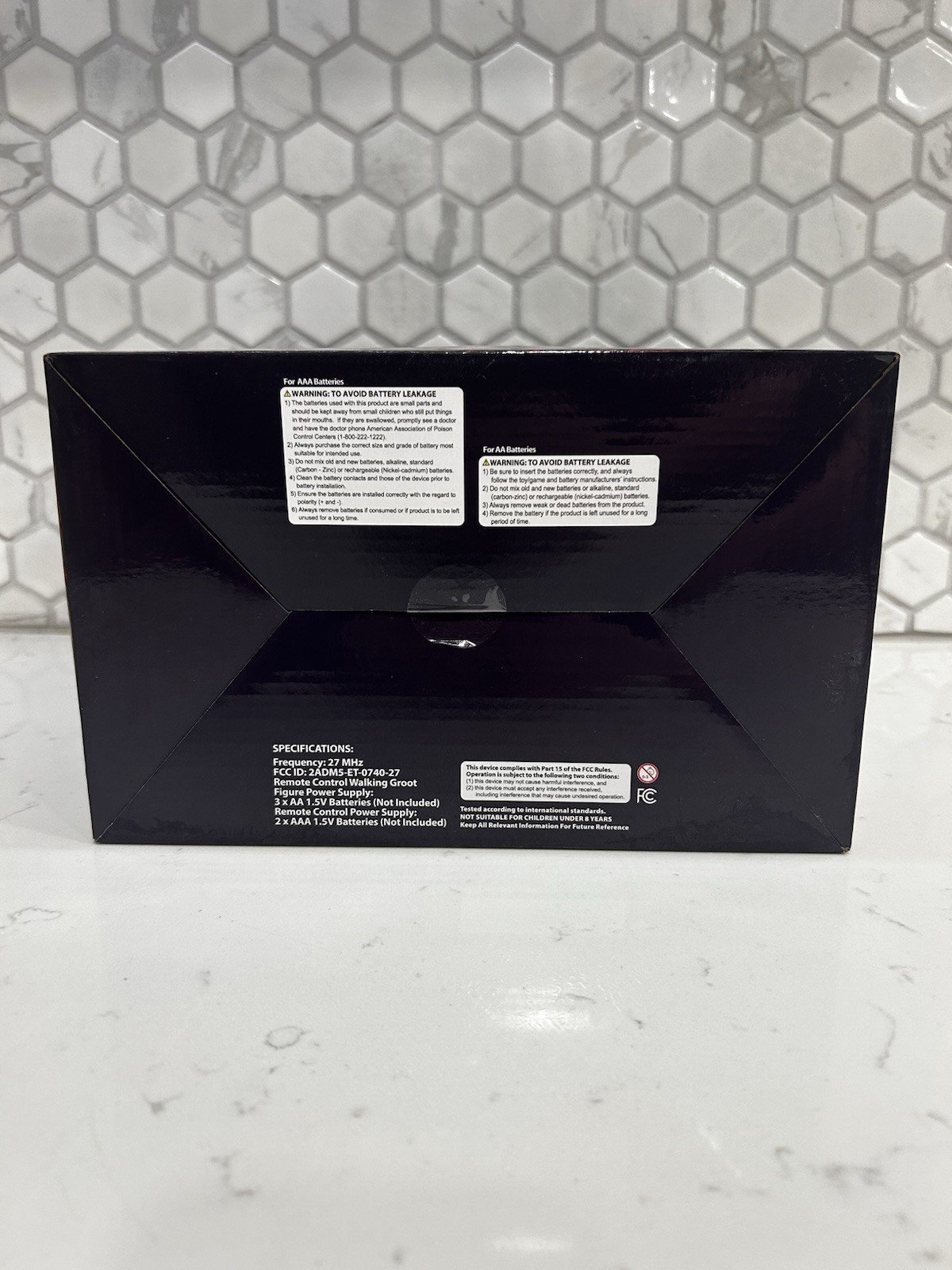 Marvel Remote Control Groot BRAND NEW IN BOX NEVER OPENED