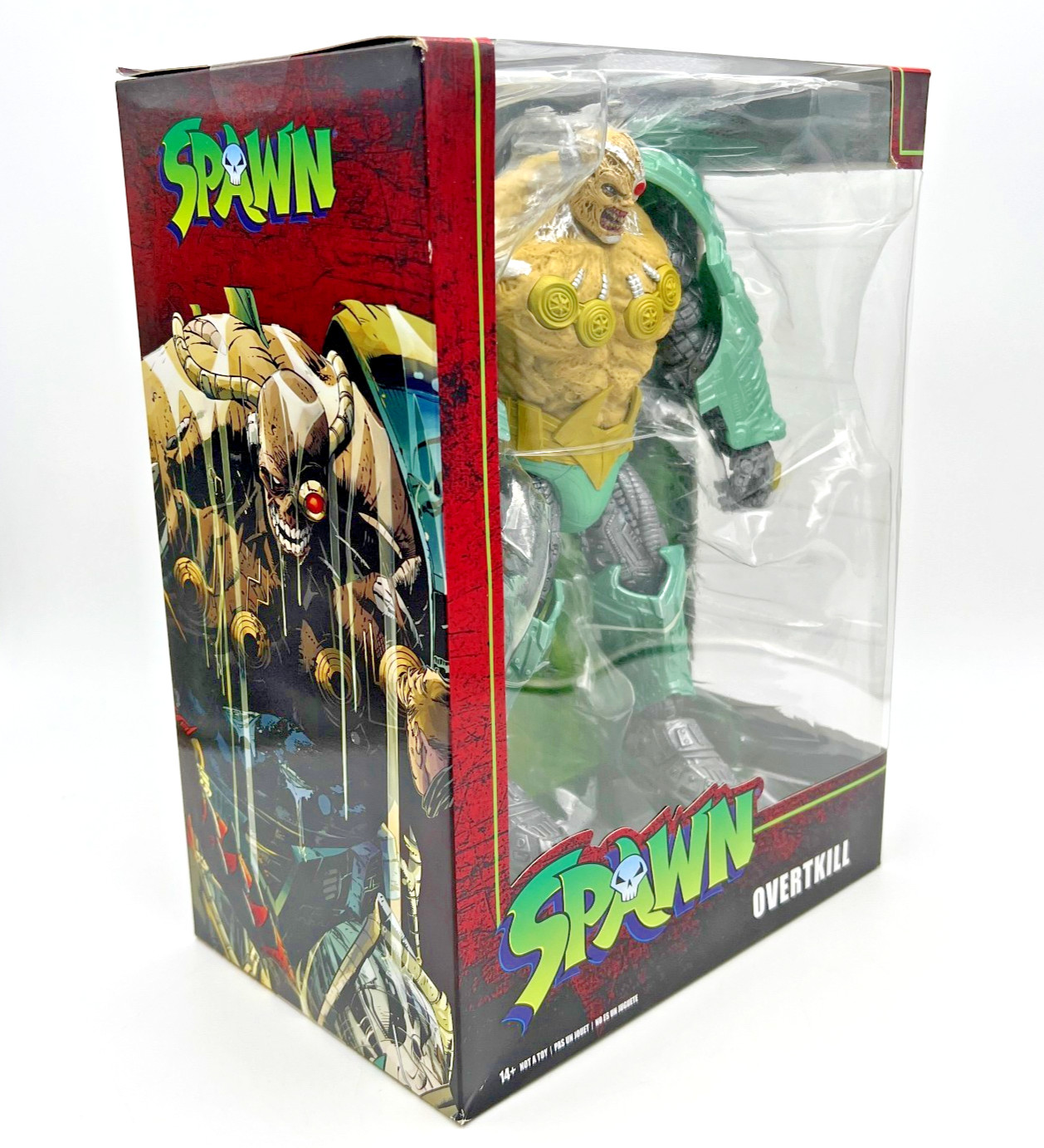 McFarlane Toys Spawn OVERTKILL Megafig Action Figure • NEW