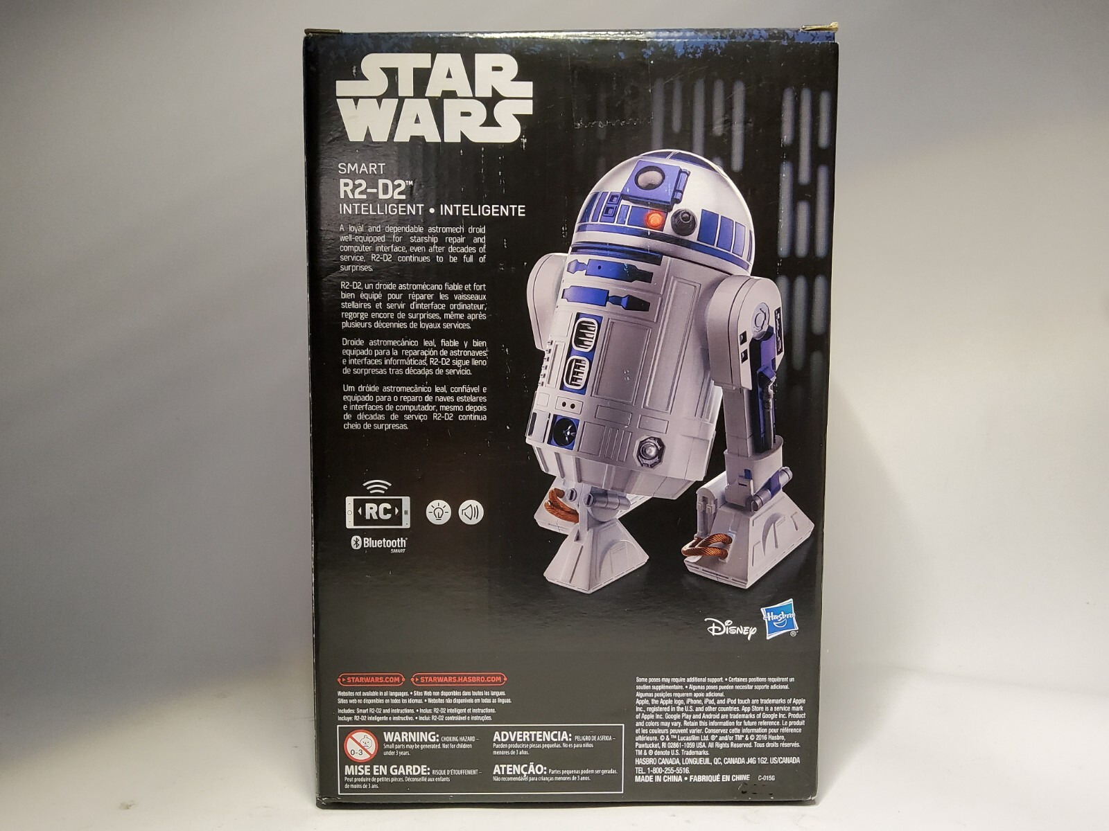 STAR WARS SMART BLUETOOTH R2-D2 DROID 9 » TALL. CONTROL W APP ON PHONE OR TABLET