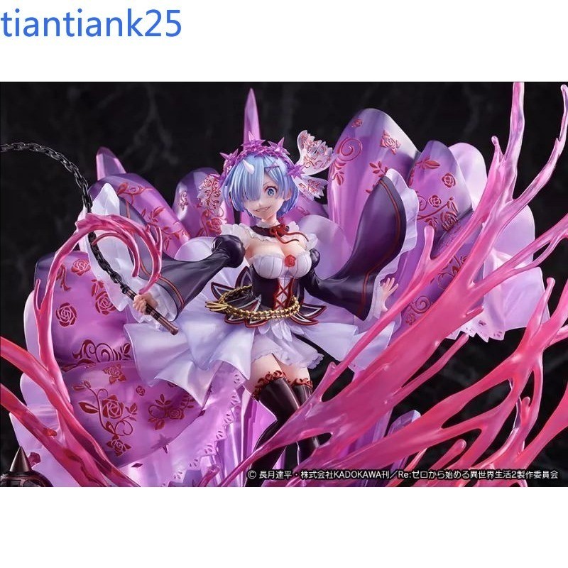 Re:Life in a different world from zero Rem Crystal Dress Ver Anime Figure Model