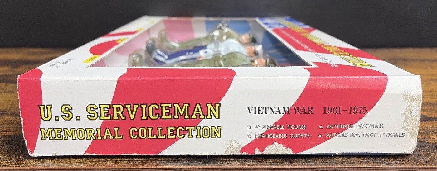 US Serviceman Memorial Collection Vietnam War 1961-1975 Full Set 6&Prime; Figures 1996