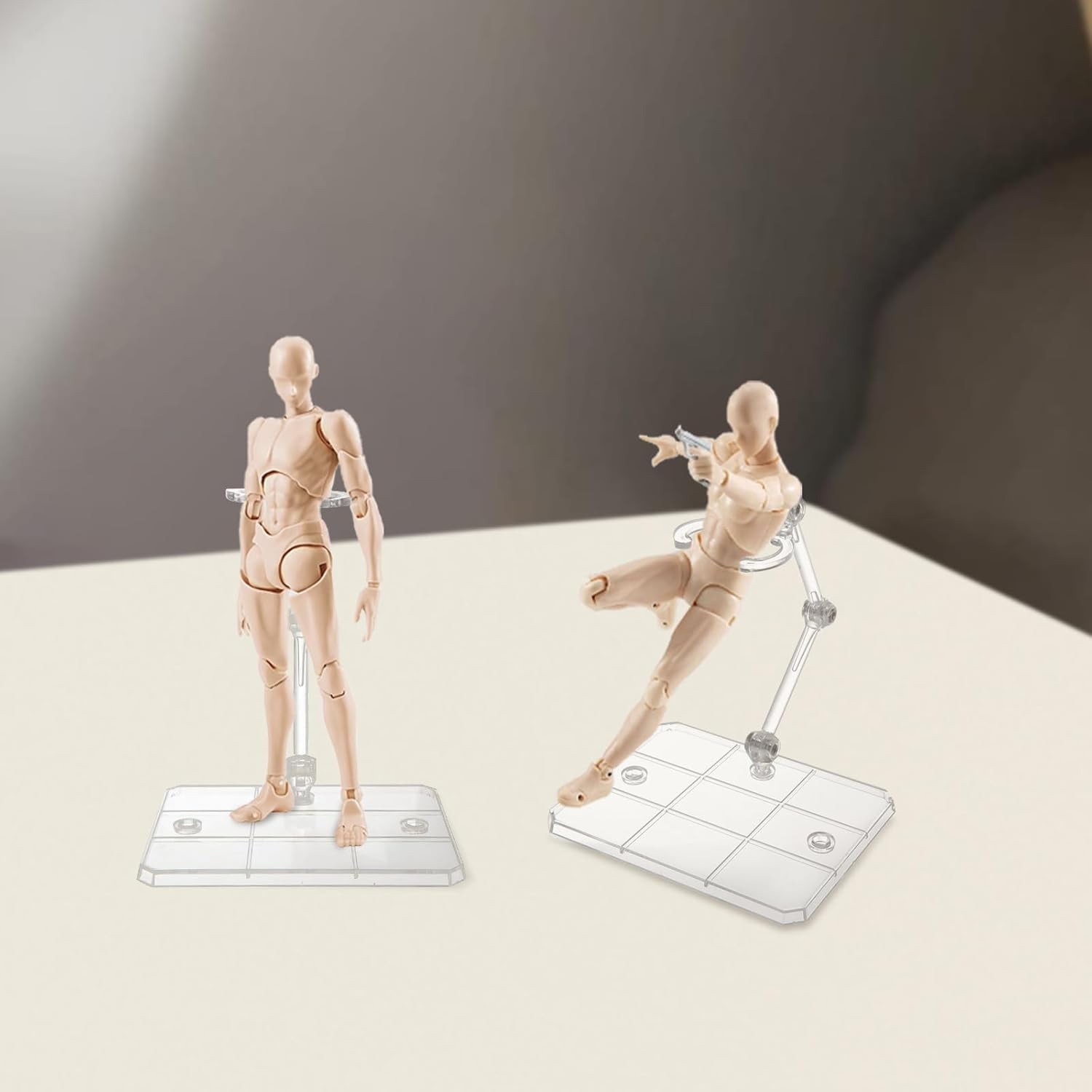 1PC HG144 Adjustable Action Figure Display Holder Base Doll Model Support Stand