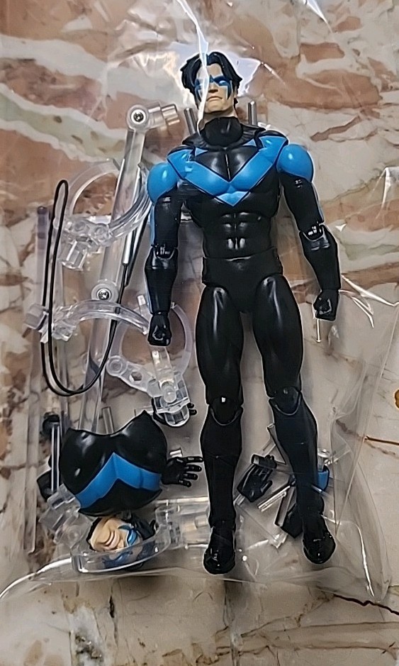 Mafex Medicom Batman Hush Action Figure Loose Lot (BatmanSuperman NightwingBane)