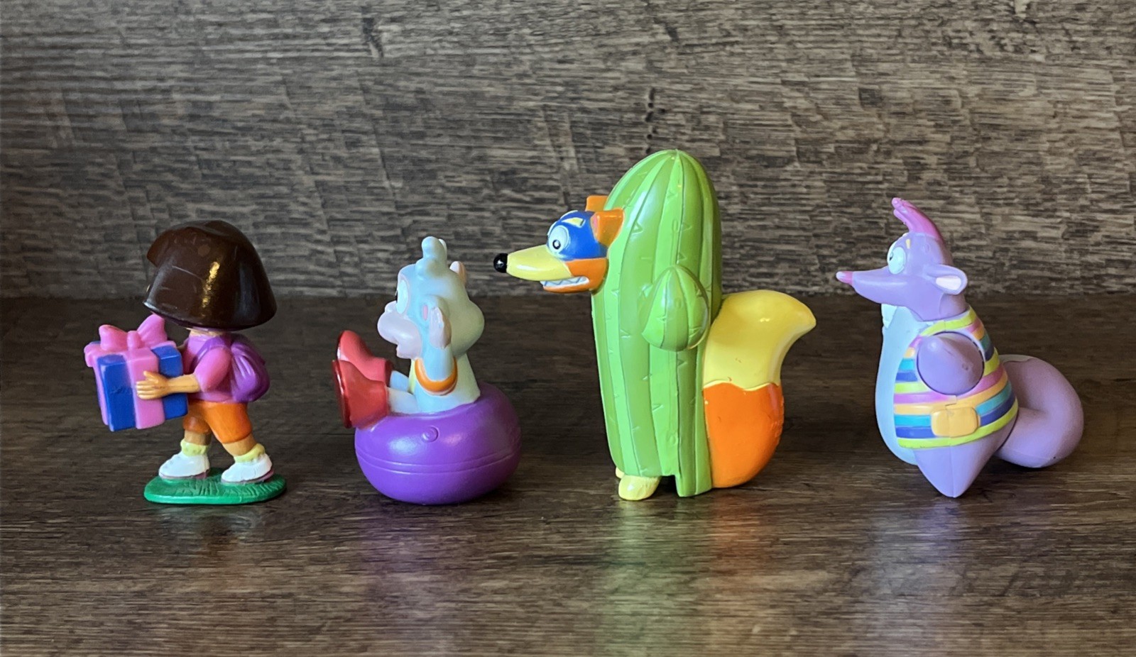 Dora The Explorer RARE Figures 2003 Swiper Fox Cactus Tico Boots Collectible