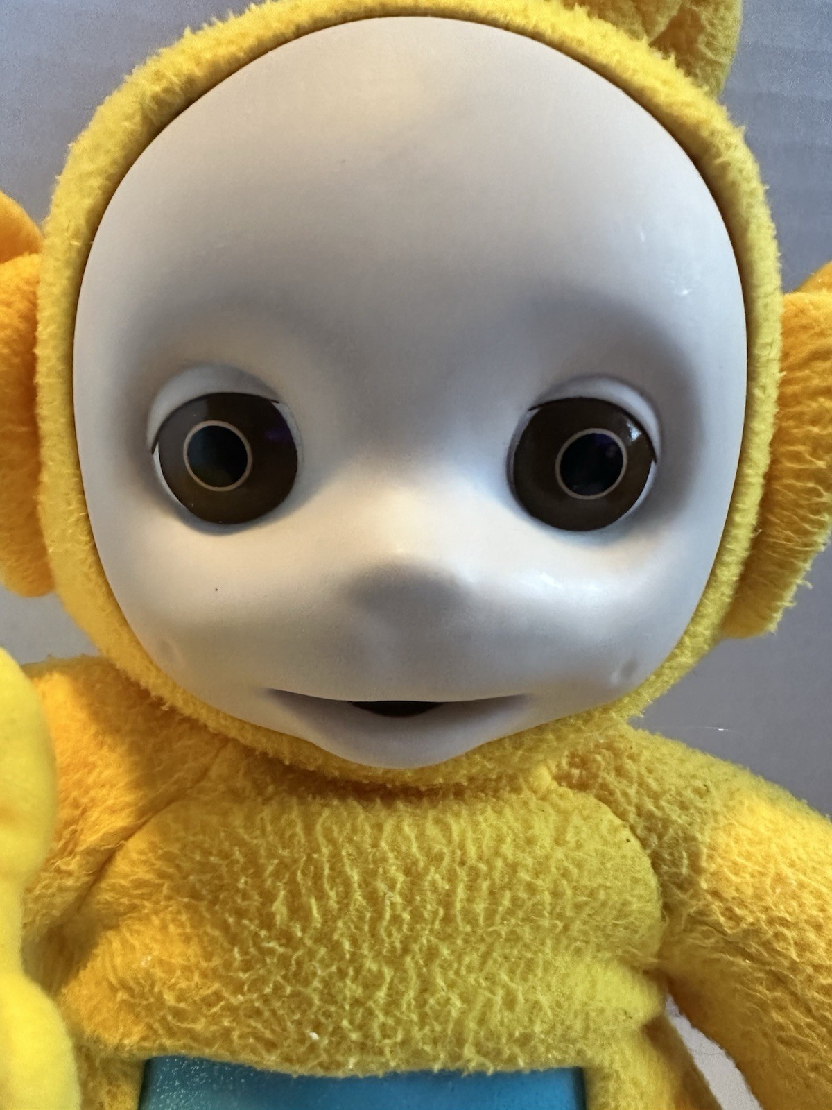 Vintage ‘98 Playskool Teletubbies Talking Plush LAA LAA Yellow Stuffed 15” WORKS