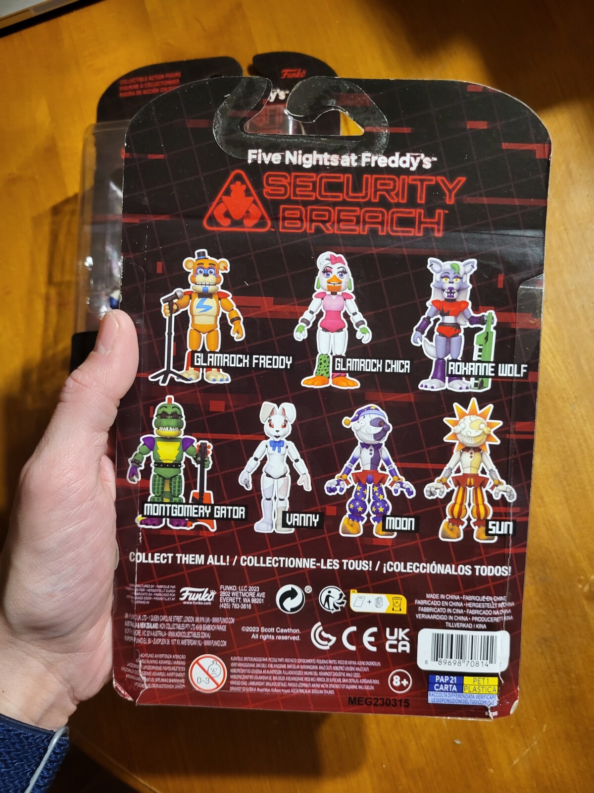 Funko Five Nights at Freddy&rsquo;s Security Breach MOON Action Figure FNAF
