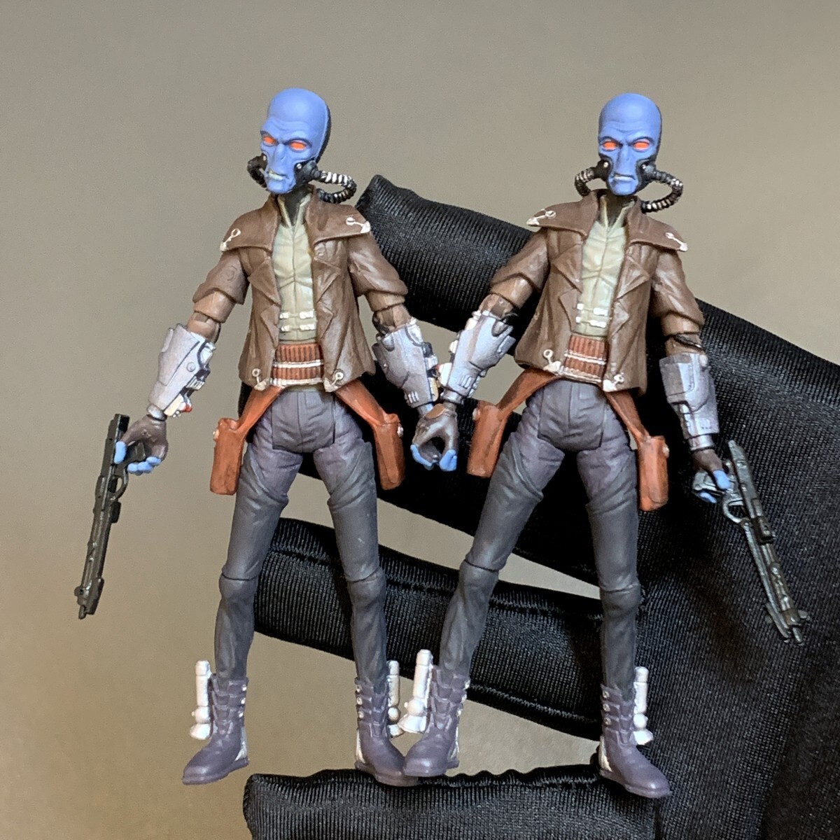 2PCS Rare 2010 STAR WARS CAD BANE BOUNTY HUNTER ACTION Figure TOYS GIFTS