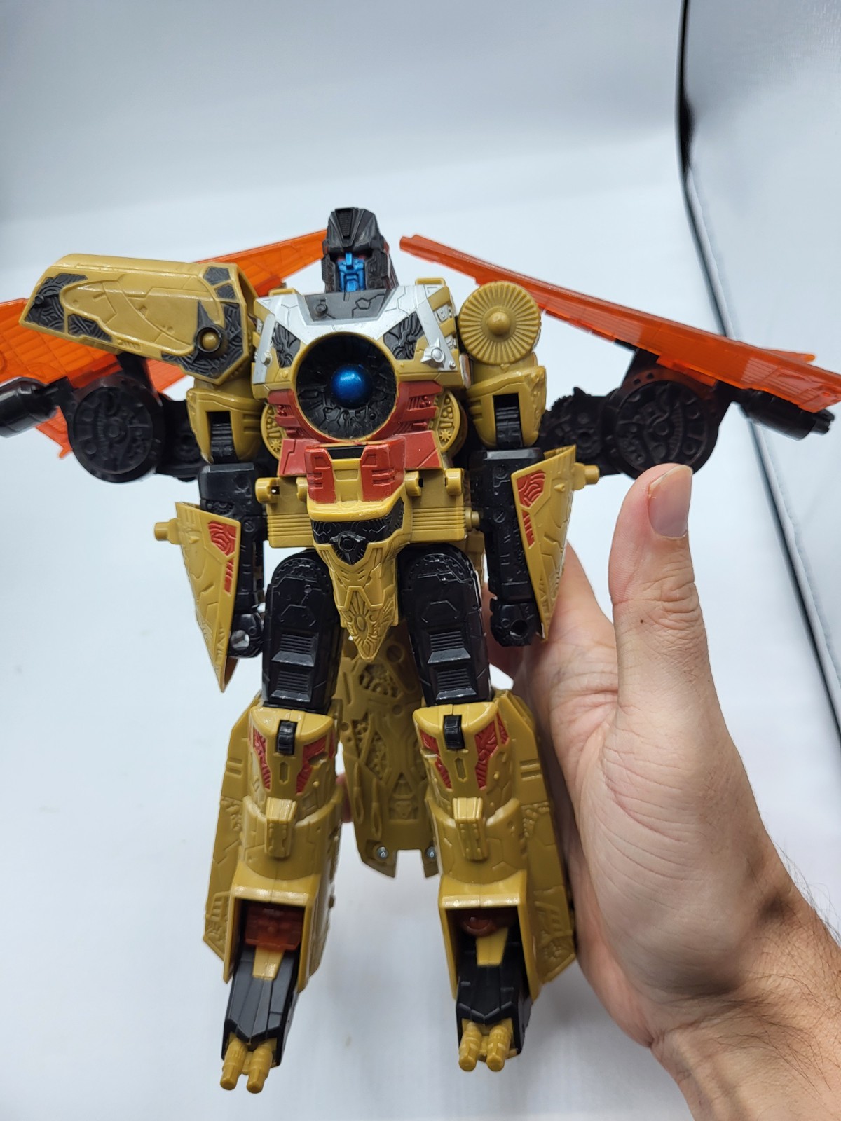 Transformers Cybertron Galaxy Force Vector Prime Incomplete Loose Figure