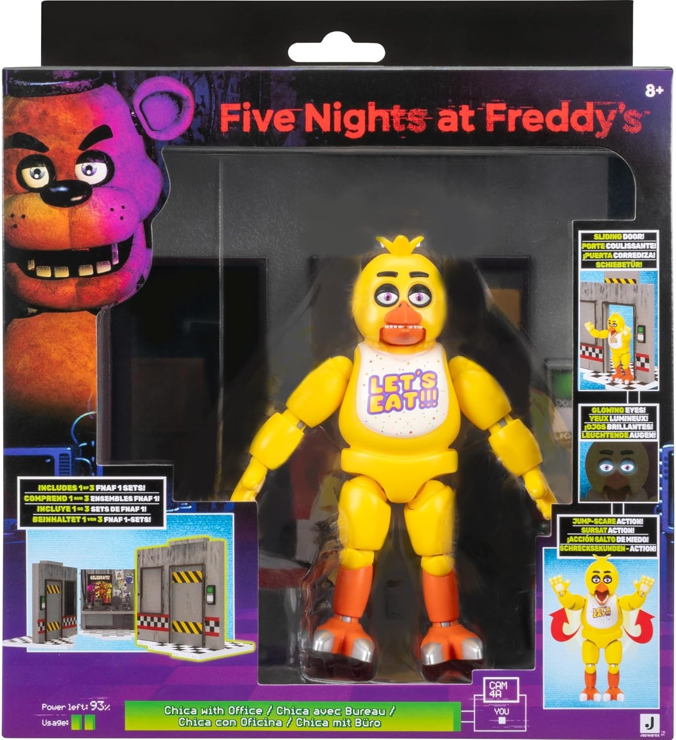 Five Nights at Freddy’s Classic Chica Office Set – 5-Inch Figure (FAST SHIPPING)