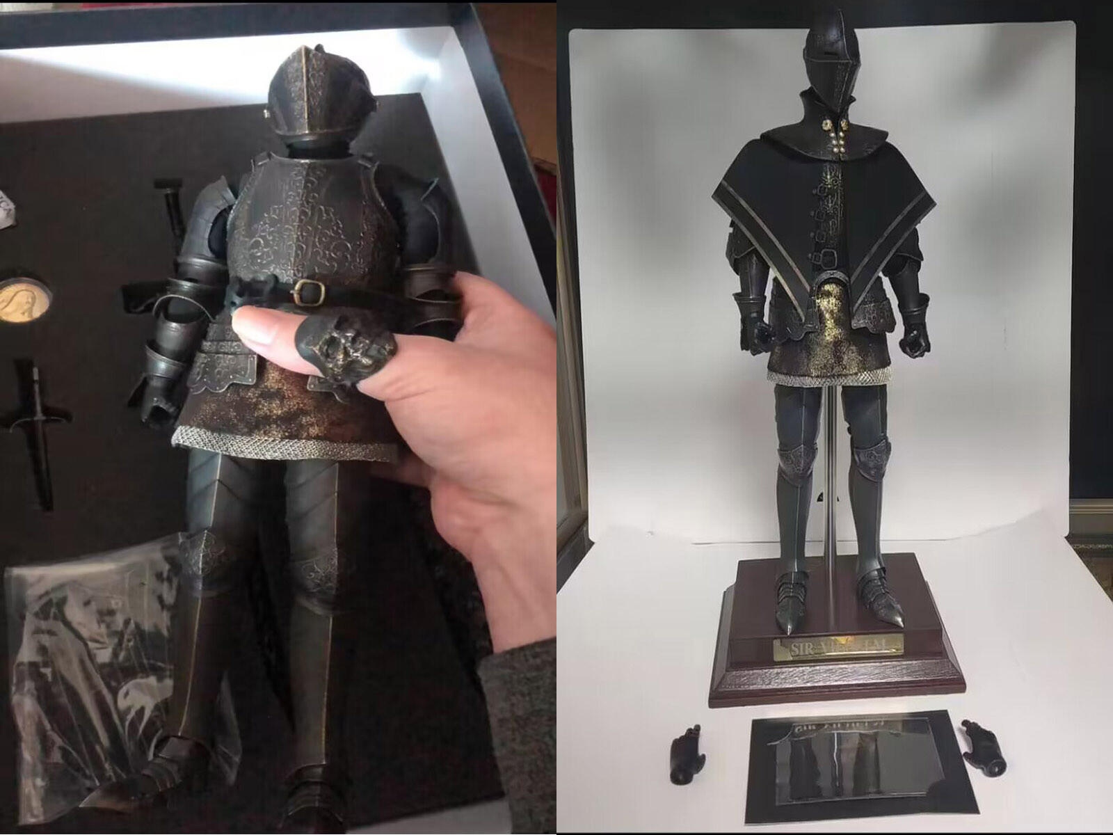 Helio Studio DS01 1/6 Male Hollow Knight of Londor 12 » Action Figure In Stock