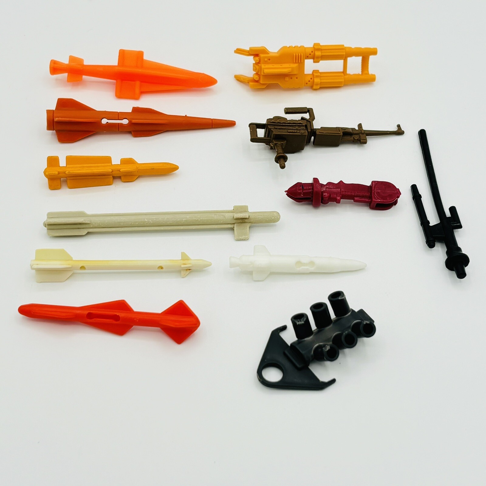 Vintage 1980&rsquo;S Hasbro GI Joe Vehicle Missiles and Weapons Accessories Lot