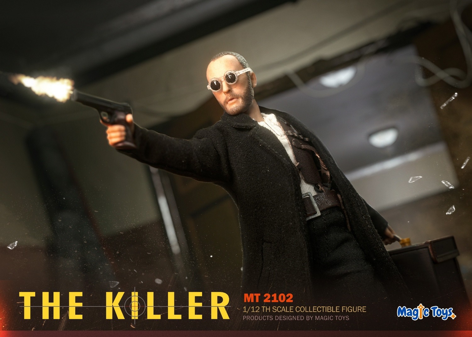 MAGIC TOYS Leon The Professional Killer 6in Action Figure Doll Model MT2102