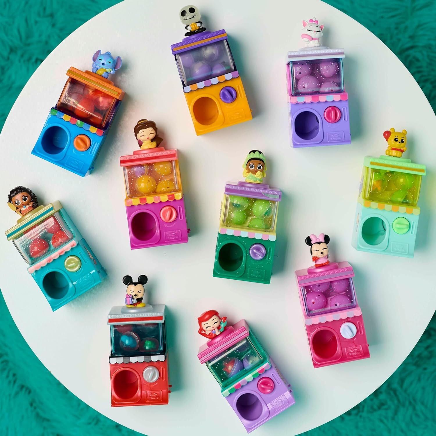 Squish’Alots Whatcha Gotcha Machines, 6 Surprises Inside, Collectible Figurines,