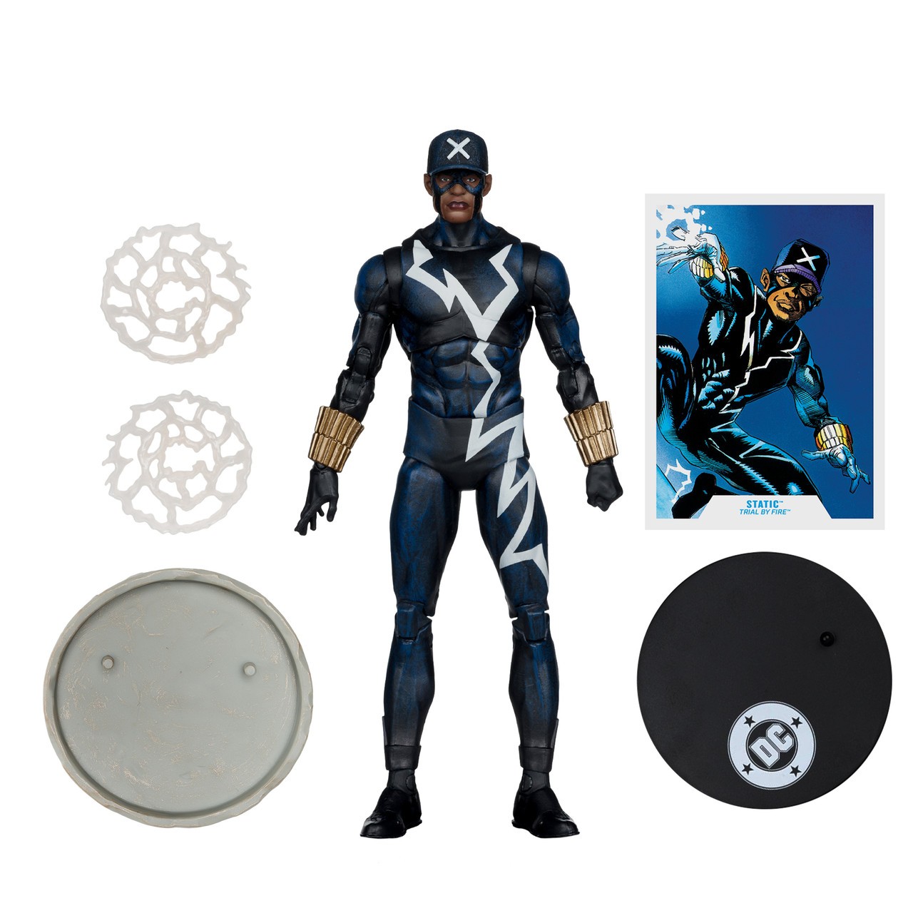 McFarlane Toys Static Trial By Fire 7&Prime; Gold Label EXCLUSIVE