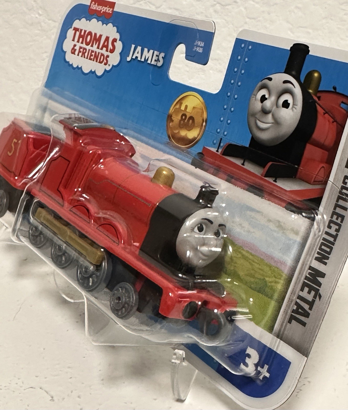 Thomas & Friends 80th Anniversary James & Henry Metal Train 2 Pack NEW