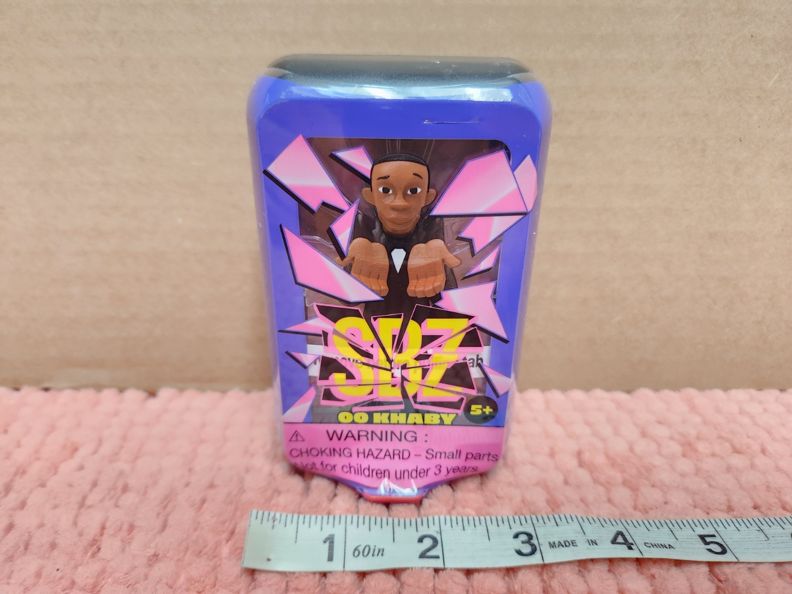 Screenbreakz Khaby Toy « 00 Khaby » Khaby Lame TikTok Influencer Figure NEW