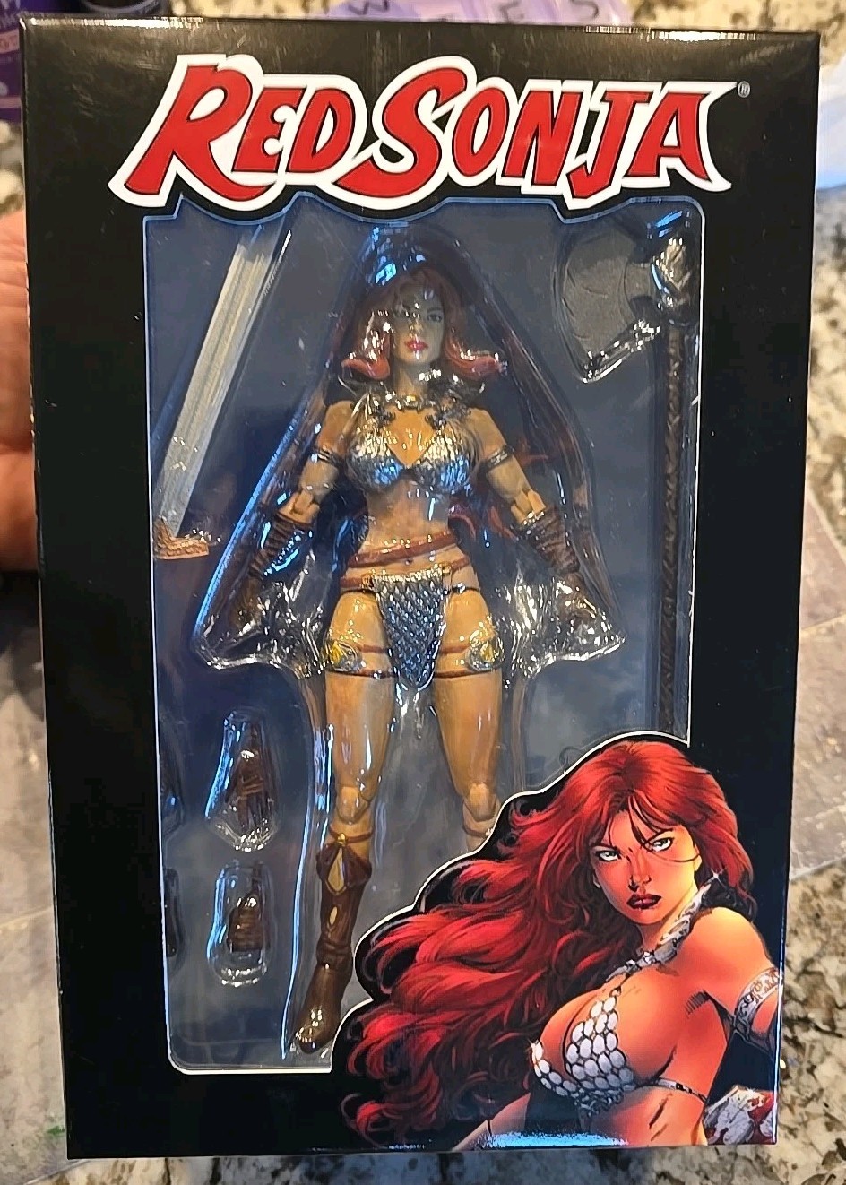 Red Sonja Executive Replicas 6&Prime; Figure Loose Collector Series New Opened