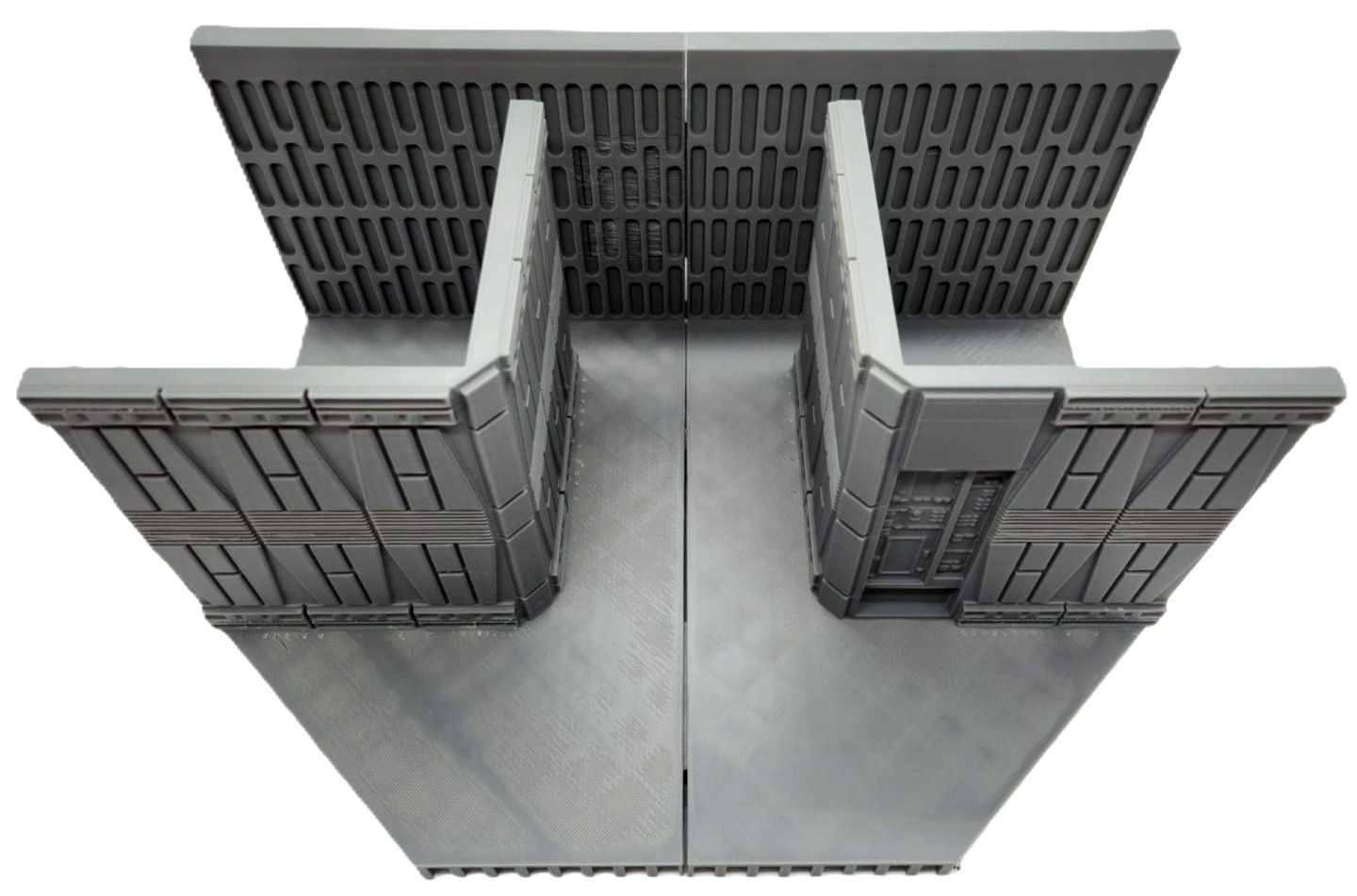 1:18 Scale Modular Sci-Fi Corridor Diorama Star Wars Inspired Display for 4-Inch