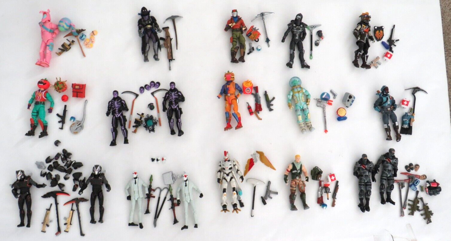 toy figure Fortnite Game Jazwares Epic Games Legendary 7&Prime; model Parts LOT BULK