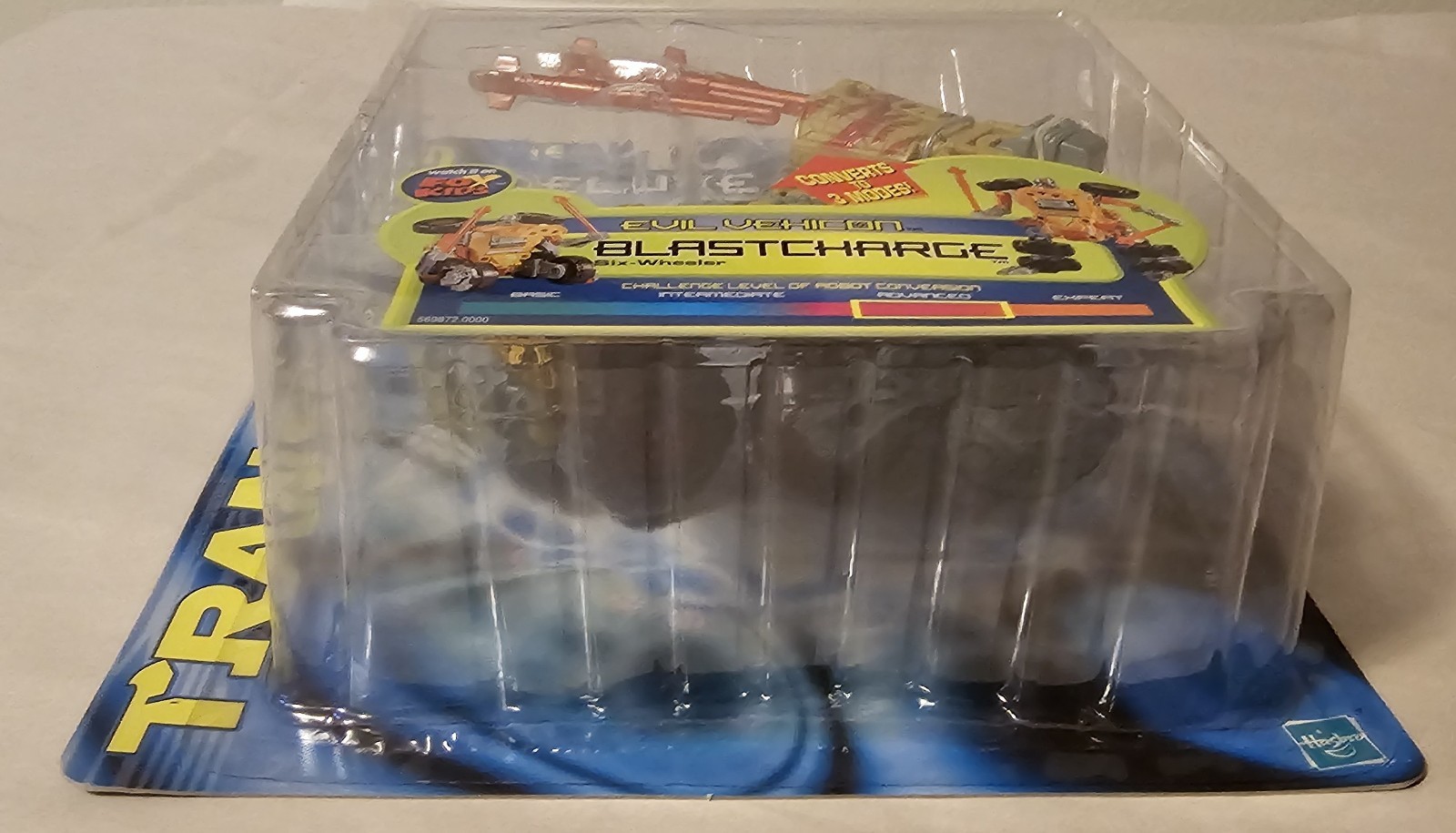 Transformers Beast Machines Deluxe Blastcharge Six-Wheeler Evil Vehicon-Unopened