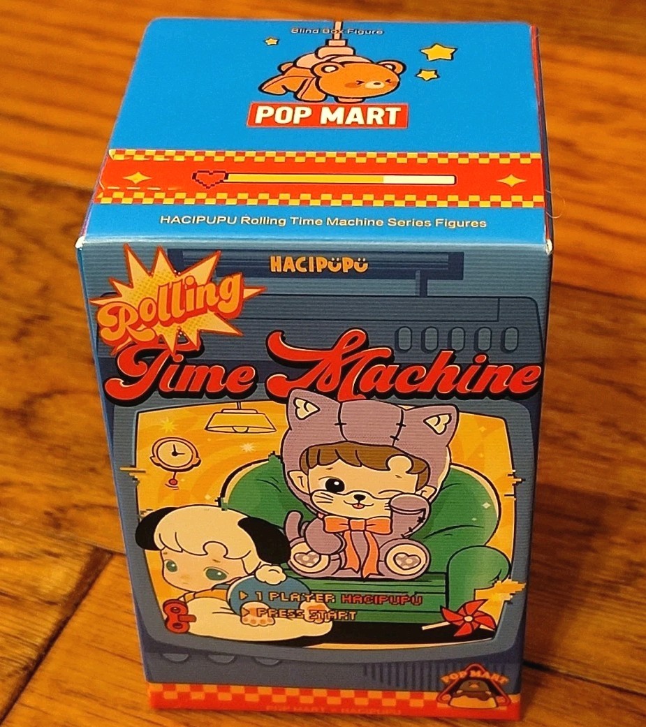 Authentic POP MART HACIPUPU Rolling Time Machine Series Blind Box Figure Sealed