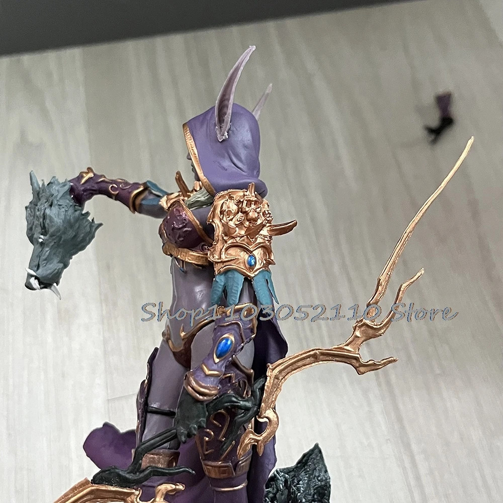 Sylvanas Windrunner WoW Action Figure Undead Queen Archery Model Toy