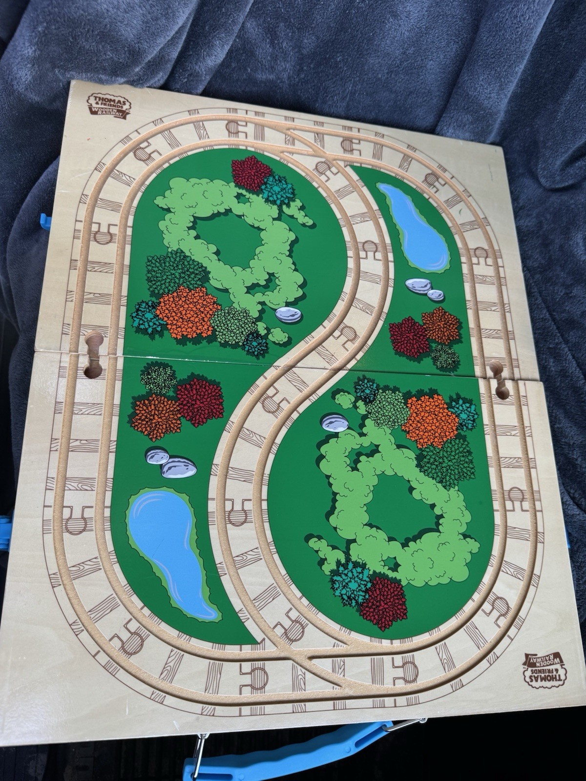 Thomas & Friends Wooden Railways Train Track Carry Case Train Storage Used