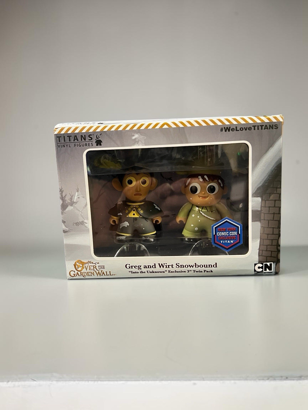 3&Prime; Titans Vinyl Figures Wirt and Greg Over the Garden Wall Action Figure Model