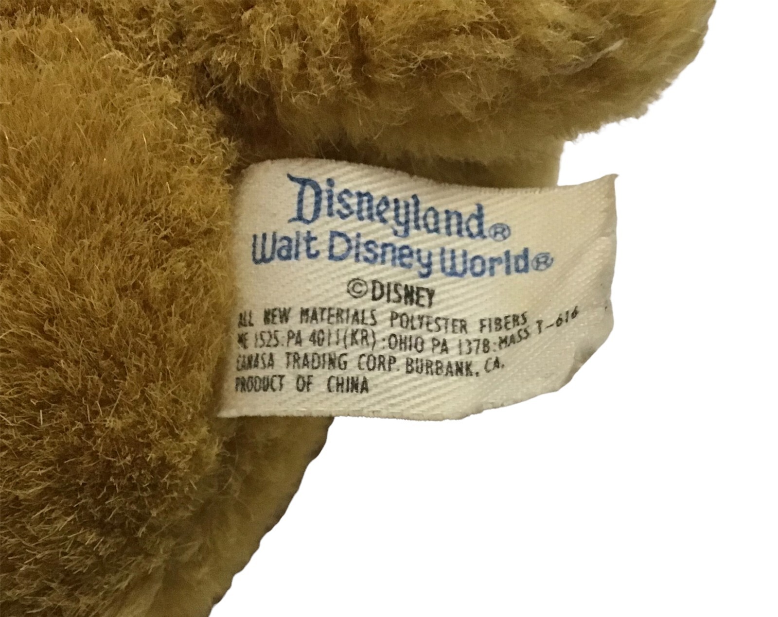 Vintage Lion King Young Simba Pouncing Plush Disneyland Disney World 90s Y2K